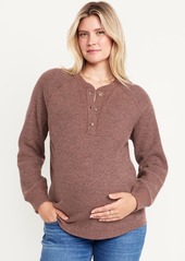 Old Navy Maternity Waffle Henley