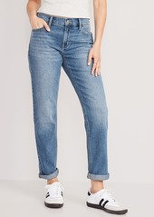 Old Navy Mid-Rise Wow Boyfriend Straight Jeans