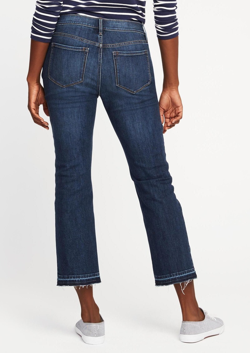 ankle flare jeans