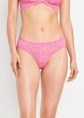 Old Navy Mid-Rise Lace Bikini Underwear