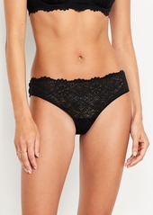 Old Navy Mid-Rise Lace Bikini Underwear