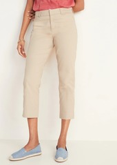 Old Navy Mid-Rise Pixie Chino Capris for Women