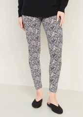 Old Navy Mid-Rise Printed Jersey Leggings For Women