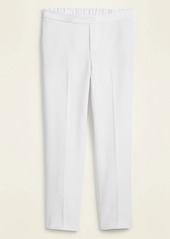 Old Navy Mid-Rise Straight Double-Weave Ankle Pants for Women