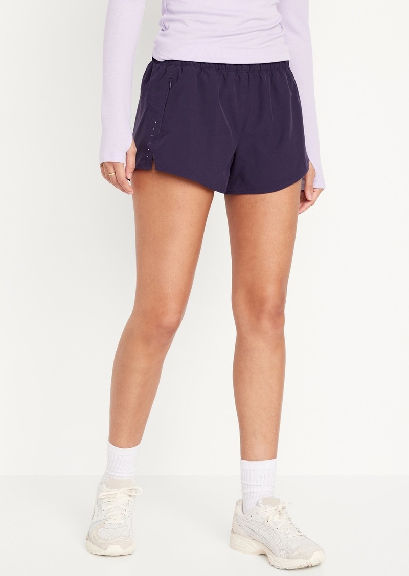 Old Navy Mid-Rise StretchTech Run Shorts -- 3-inch inseam