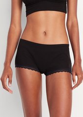 Old Navy Mid-Rise Waffle Hipster Underwear