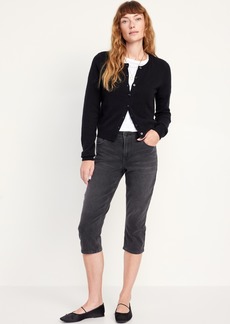 Old Navy Mid-Rise Wow Capri Jeans