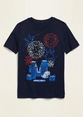 Old Navy Minecraft&#153 Americana Graphic Tee For Boys