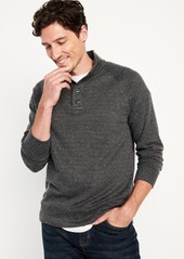 Old Navy Mock-Neck Button-Front Pullover Sweater