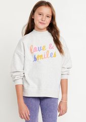 Old Navy Mock-Neck Tunic Sweatshirt for Girls