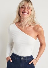 Old Navy One-Shoulder Rib-Knit Top for Women
