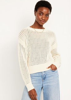 Old Navy Open-Stitch Sweater