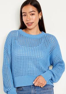 Old Navy Open-Stitch Sweater