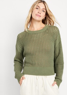 Old Navy Open-Stitch Sweater