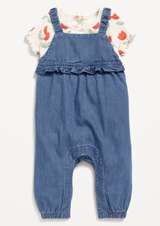 Old Navy Organic-Cotton T-Shirt and Jumpsuit Set for Baby