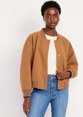 Old Navy Oversized Bomber Jacket