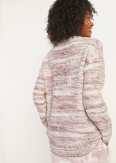 Old Navy Oversized Cozy Space-Dye Sweater for Women