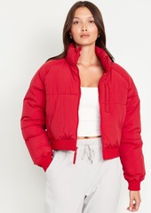 Old Navy Oversized Crop Puffer Jacket