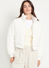 Old Navy Oversized Crop Puffer Jacket