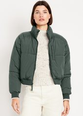 Old Navy Oversized Crop Puffer Jacket