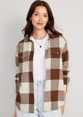 Old Navy Loose Flannel Boyfriend Shirt