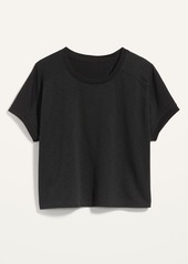 Old Navy Oversized French Terry Short-Sleeve Sweatshirt for Women