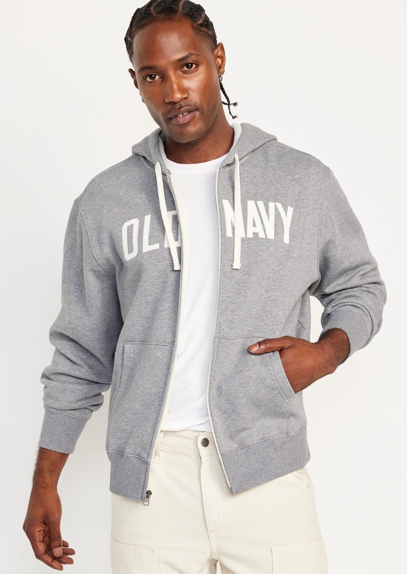 Old Navy Oversized Logo Zip Hoodie