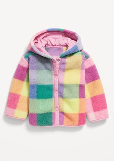 Old Navy Oversized Printed Hooded Jacket for Toddler Girls