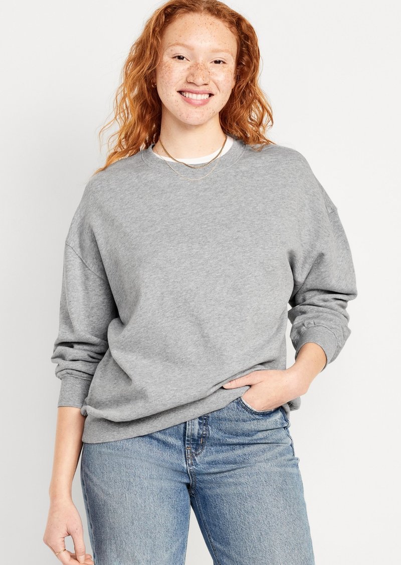 Old Navy Oversized Tunic Sweatshirt