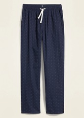 Old Navy Patterned Poplin Pajama Pants for Men
