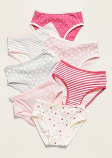 Old Navy Patterned Underwear 7-Pack for Toddler Girls