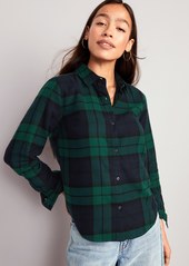 Old Navy Relaxed Classic Flannel Shirt