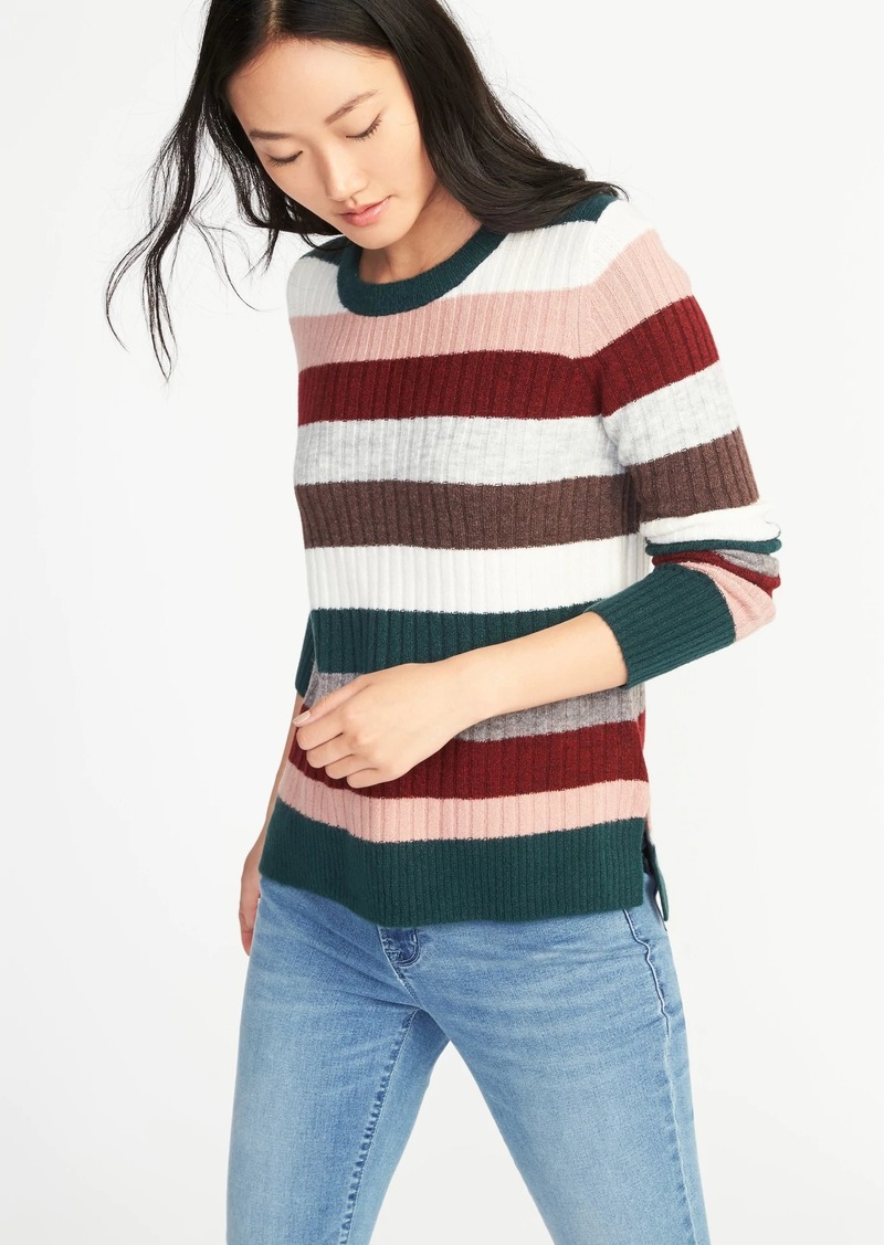 Old Navy Plush Rib-Knit Top for Women | Sweaters