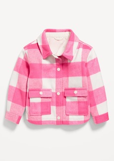 Old Navy Pocket-Front Shacket for Toddler Girls