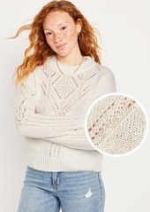 Old Navy Pointelle Sweater