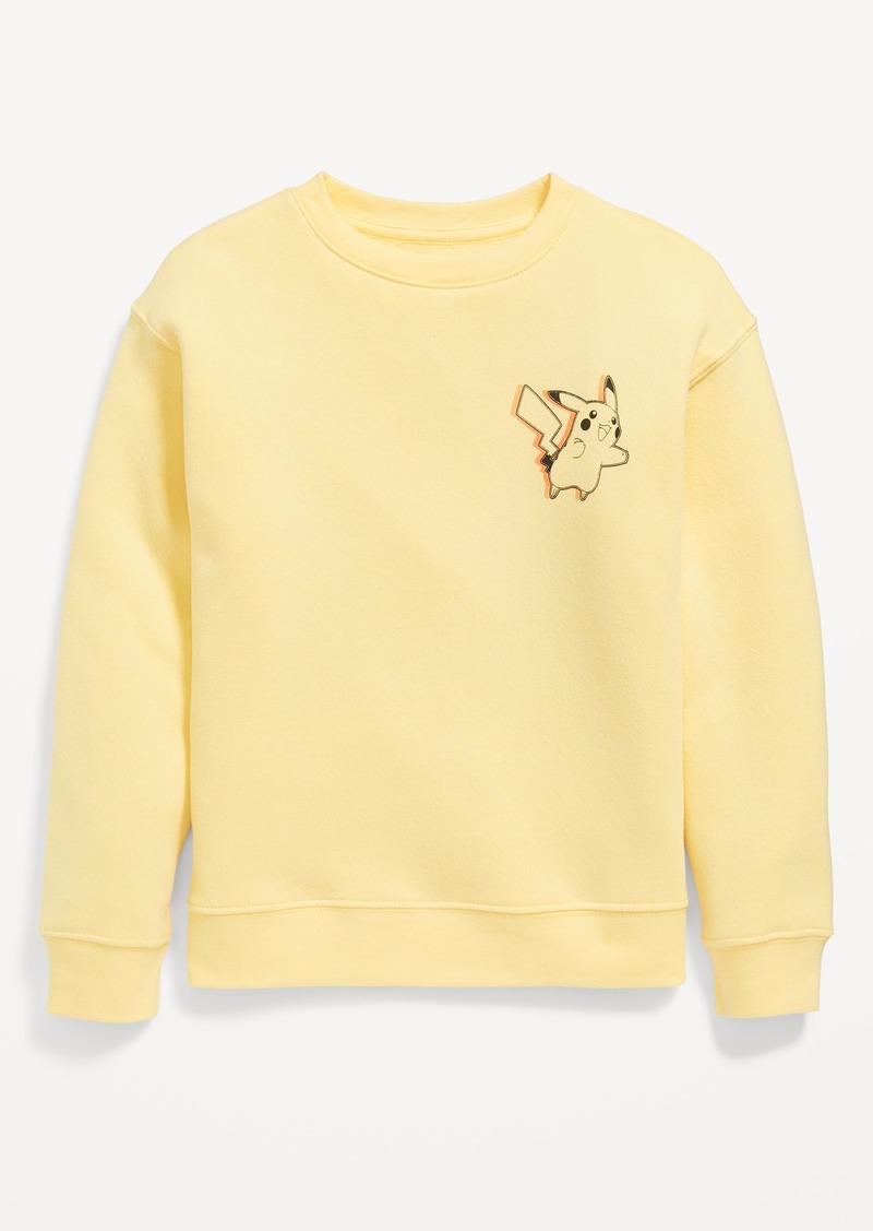 Old Navy Pokémon™ Gender-Neutral Crew-Neck Sweatshirt for Kids