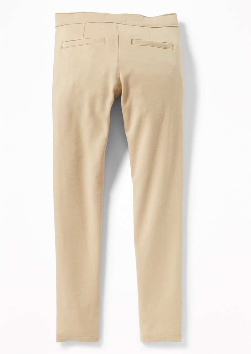 old navy khaki jeggings