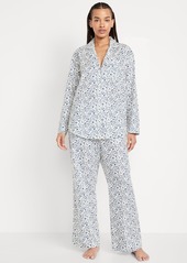 Old Navy Poplin Pajama Pant Set