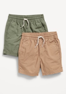 Old Navy Poplin Pull-On Shorts 2-Pack for Toddler Boys