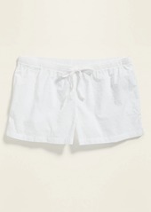 Old Navy Poplin Swiss-Dot Pajama Boxer Shorts -- 2.5-inch inseam