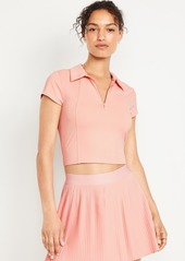 Old Navy PowerSoft Crop Polo