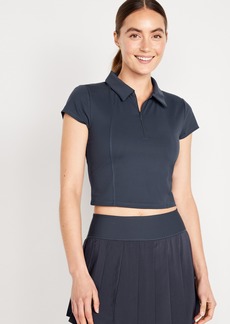 Old Navy PowerSoft Crop Polo