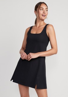 Old Navy PowerSoft Square-Neck Athletic Dress