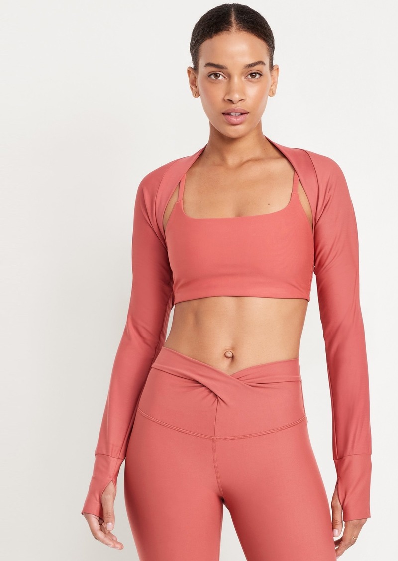 Old Navy PowerSoft Twist-Front Shrug