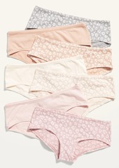 Old Navy Printed 7-Pack Hipster Underwear for Girls