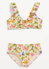 Old Navy Printed Bikini Swim Set for Girls