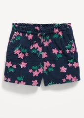 Old Navy Printed Functional Drawstring Pull-On Shorts for Toddler Girls