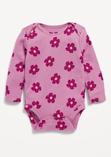 Old Navy Printed Long-Sleeve Bodysuit for Baby