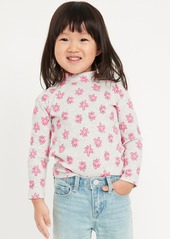 Old Navy Printed Long-Sleeve Mock-Neck Top for Toddler Girls