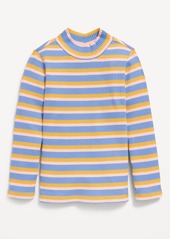 Old Navy Printed Long-Sleeve Mock-Neck Top for Toddler Girls